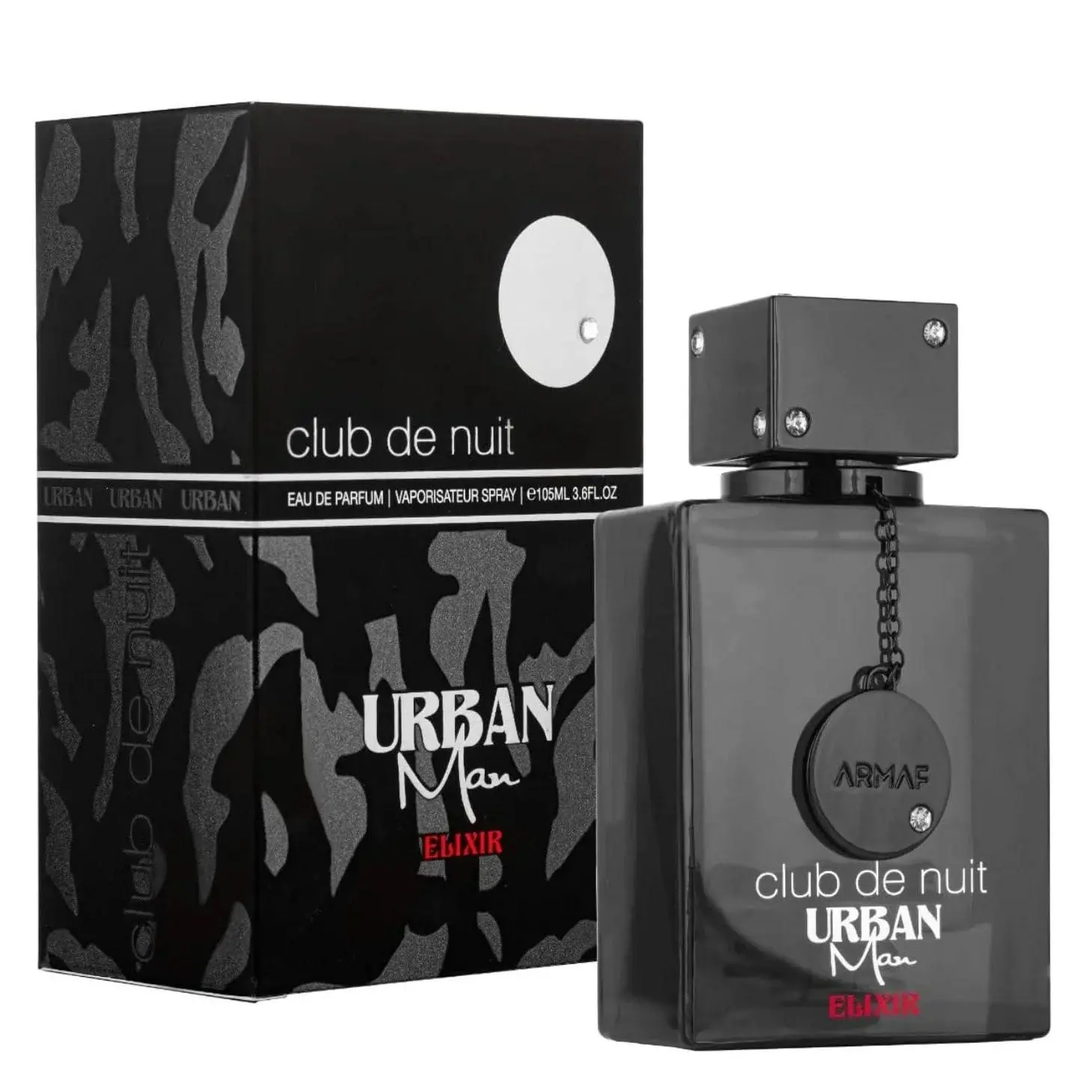 Armaf Club De Nuit Urban Man Elixir for Men Eau de Parfum Spray, 3.6 Oz Armaf Club De Nuit Urban Man Elixir for Men Eau de Parfum Spray, 3.6 Oz