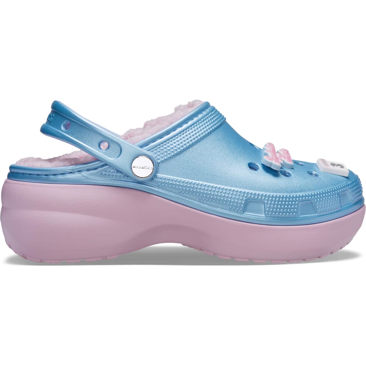 Crocs Women's Mean Girls Classic Lined Platform Clogs, Platform Slippers
