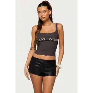 Libbie Iridescent Button Corset