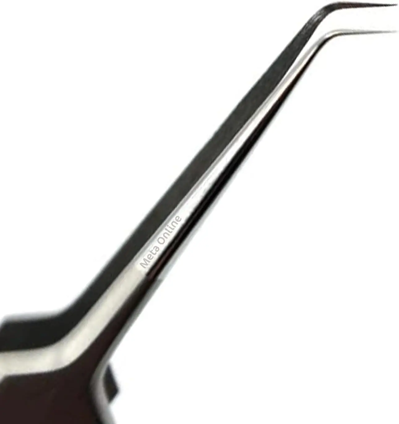 Ultra Fine Tip Tweezers - Titanium Alloy - CURVED tip - Premium quality High end - Precision Tweezers - Micro soldering, Hobby, watch repair, craft
