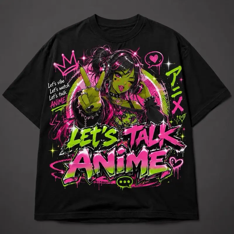 Let’s Talk Anime Tee