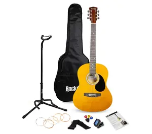RockJam Acoustic Guitar Super Kit