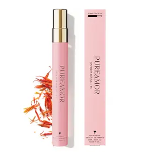 Saffron Rouge P3 Pheromone Perfume for Women, 12ml Travel Size Spray, Long Lasting Spicy Floral Scent