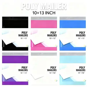 PM #4 10x13 Various Colors Quantity Poly Mailers Shipping Mailing Packaging Plastic Envelope Self Sealing Bags