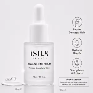 Nail Repair Serum for Post-Acrylic & Gel Removal Damage, Strengthening Cuticle Oil for Weak, Soft, Brittle, Thin & Peeling Nails After Gel-X, Gel Polish & Press-Ons, with Aloe, Niacinamide & Hyaluronic Acid, Coconut Lavender, 15ml