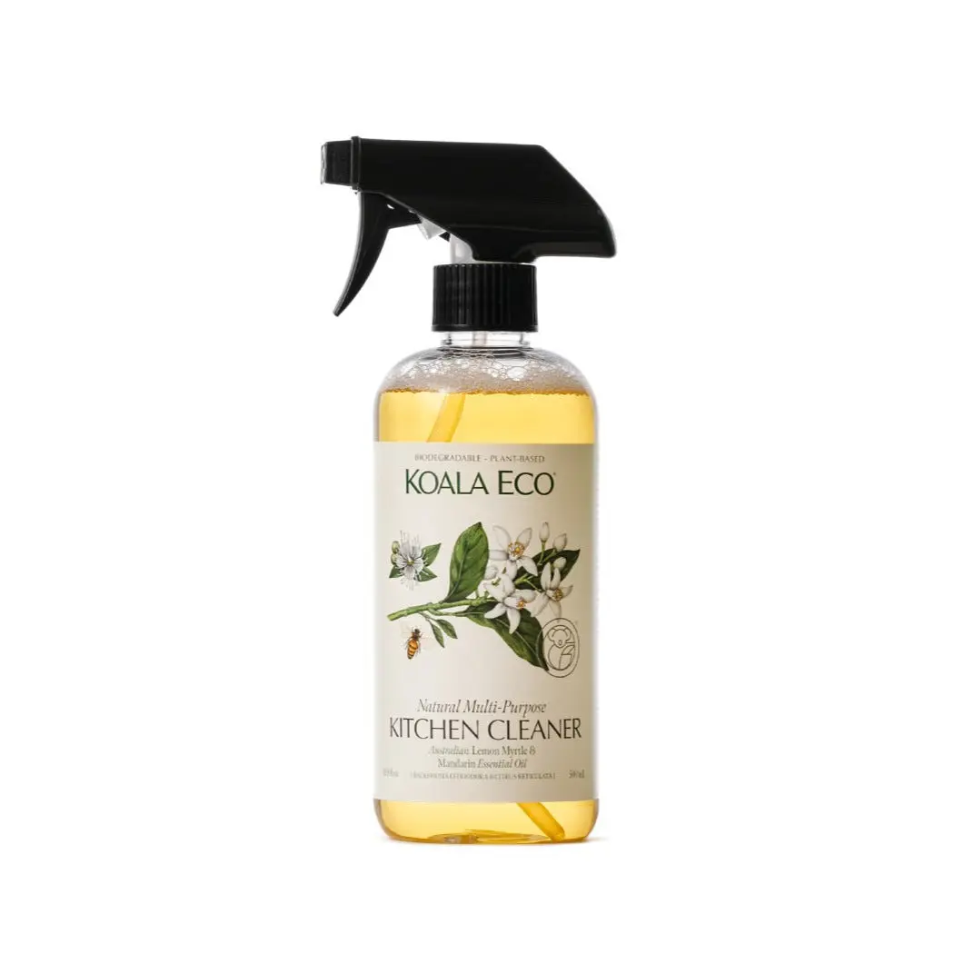 Natural Multi-Purpose Kitchen Cleaner. Lemon Myrtle & Mandarin Essential Oil