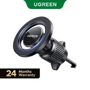 UGREEN Car Phone Mount for Magsafe Air Vent Car Mount Magnetic Phone Holder Compatible with iPhone 17 16 15 14 13 12 Pro Max, Strongest Magnet Black,tiktokshopstockup,mothersdaygift