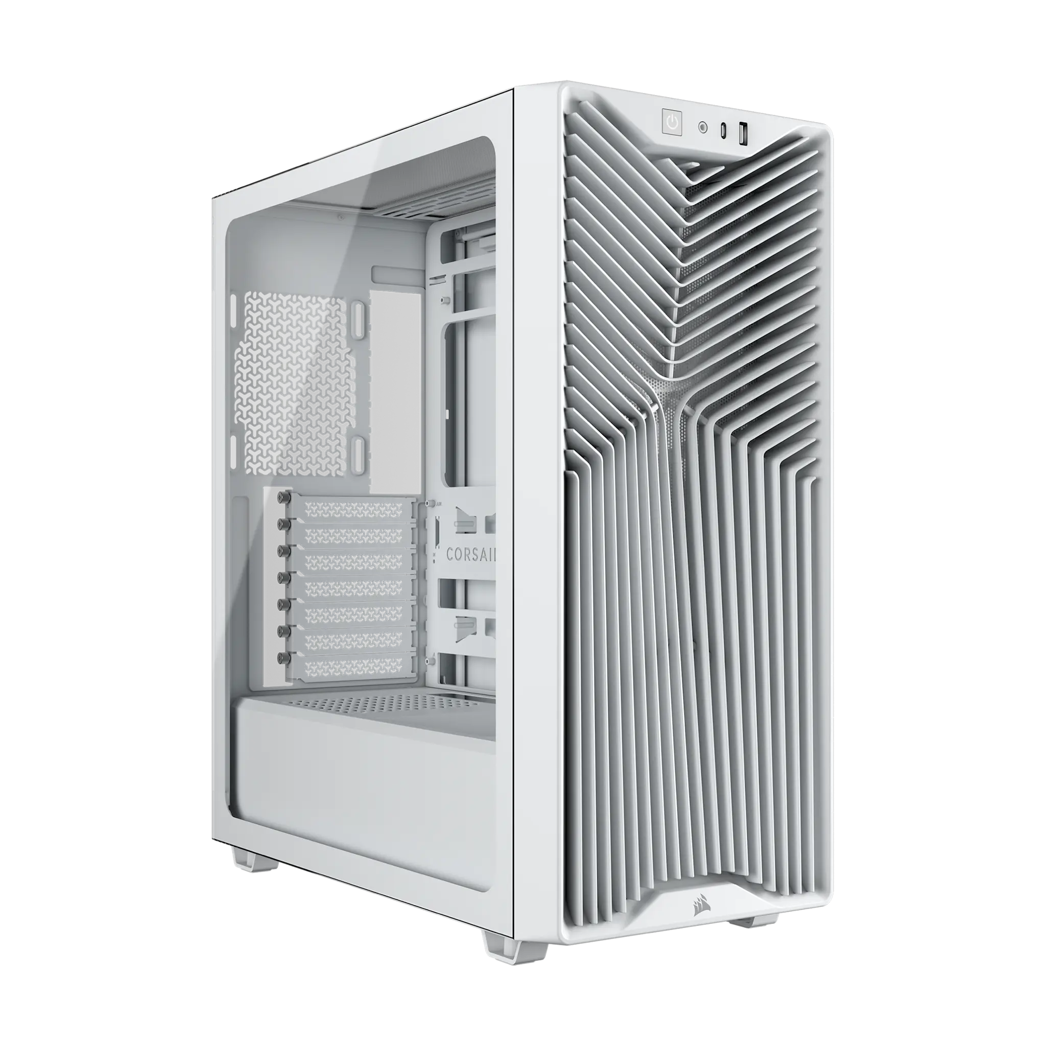 3200D RS Mid-Tower PC Case - White
