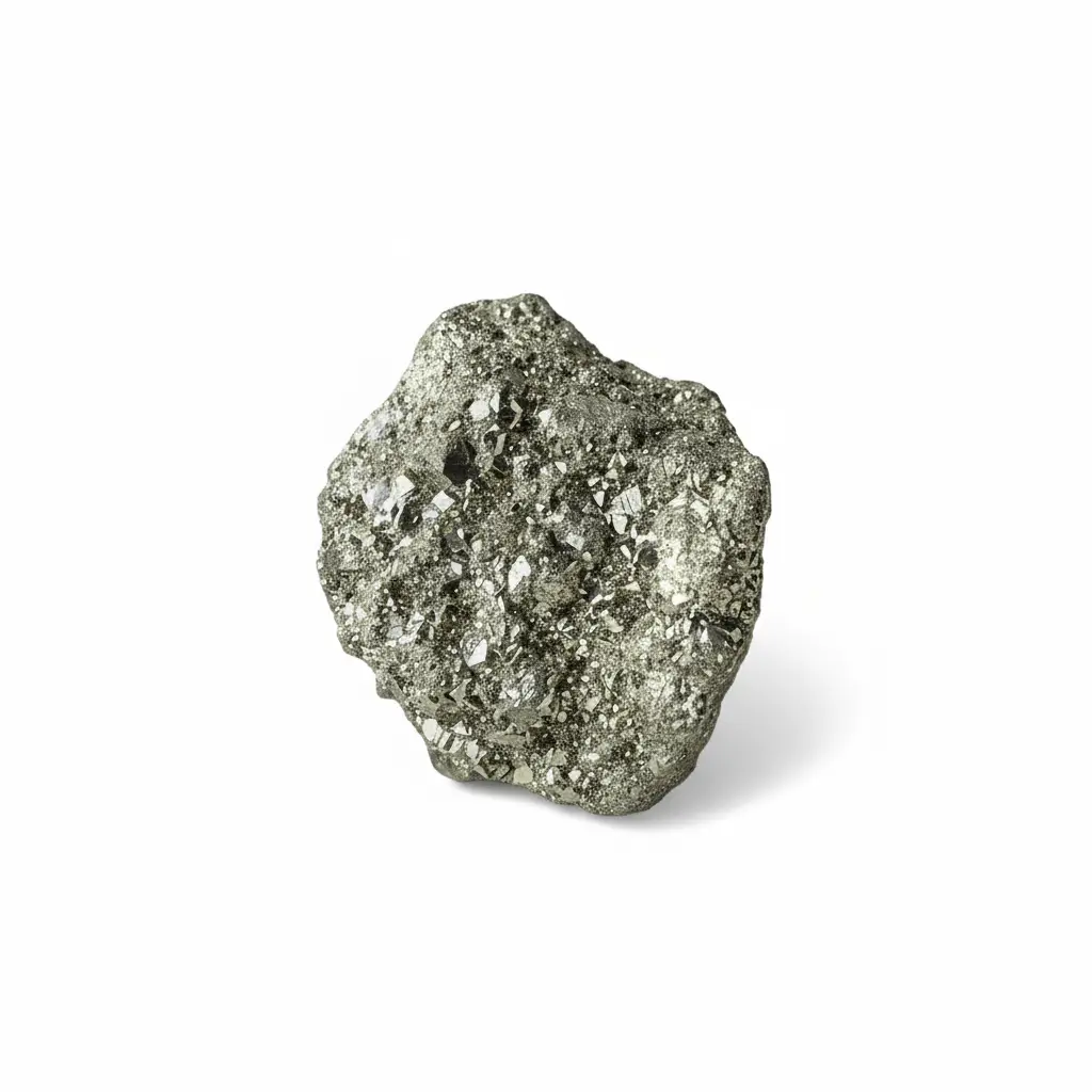 Natural Pyrite Gemstones and Crystals - Metallic Gold/Brass Geometric-Faced Semi-Finished Natural Crystal for Prosperity, Energy Protection, Will, Confidence, Grounded Ambition - Hand Selected, Energy Protection Semi-Finished Natural Crystal