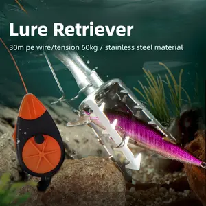 Bait Rescue Tool, Lure Release Catcher, Stainless Steel Bait Grabber, Fishing Gear, Bass Pro Tools, Durable Fish Hook Removal, Fishing Tackle, Outdoor Fishing Equipment
