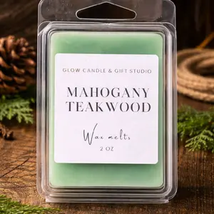 Glow Candle & Gift Studio Baby Powder Wax Melts 2 oz - Fragrant Home Fragrance for Relaxation