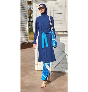 Women's Two Piece Full Coverage Modest Swimsuit - 25M2428