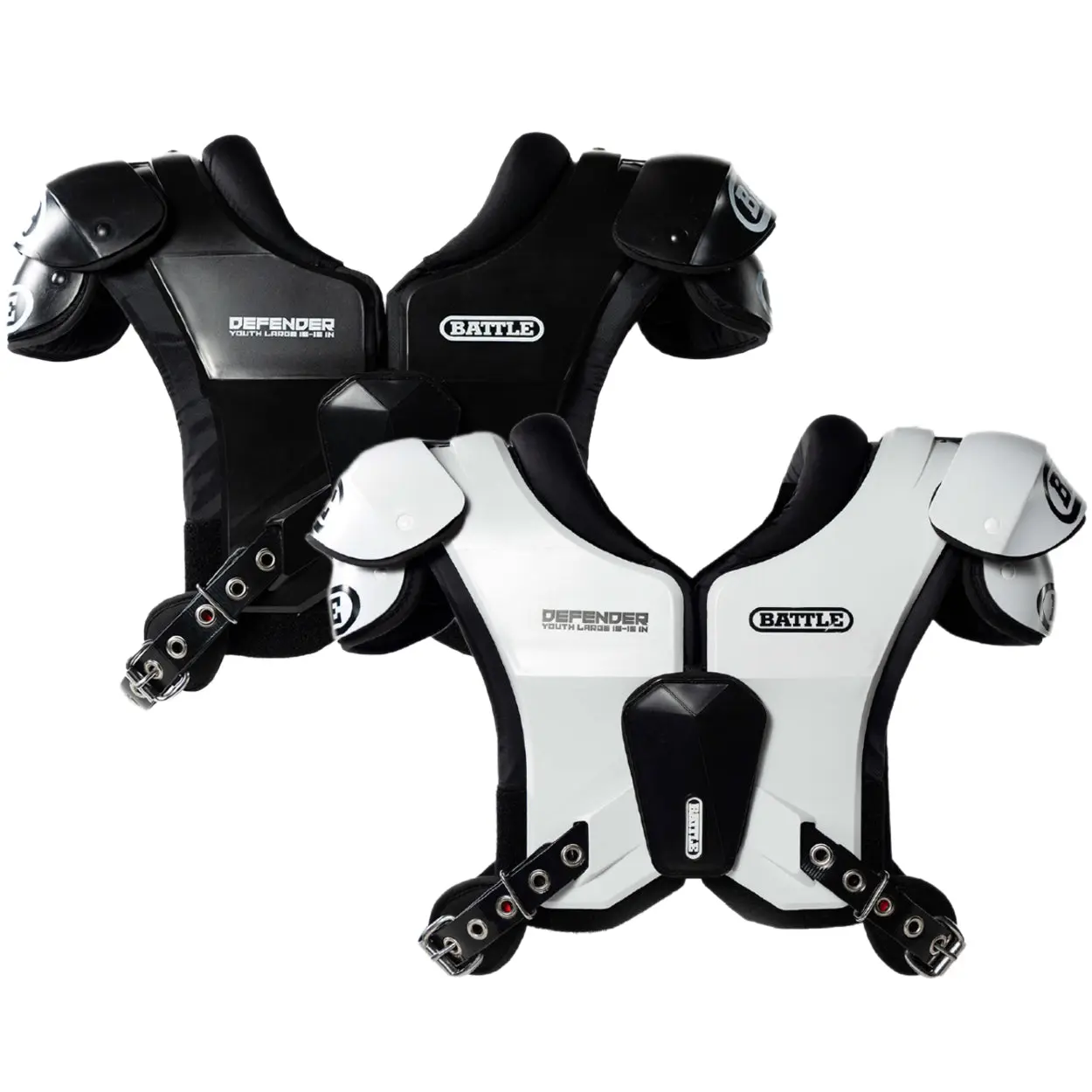 Defender Lightweight American Football Shoulder Pads, Sporty American Football Protective Gear for High-Impact Defense With Confidence, Pro, Training, Epaulettes, Football Accessories