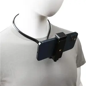 Chest Neck Holder for Mobile Phone, First Person Perspective Live Streaming Neck Holder, Outdoor Live Streaming Phone Holder, Selfie Phone Holder, Phone Accessories, Mount, Cell Phone Clip, Vlogging Equipment