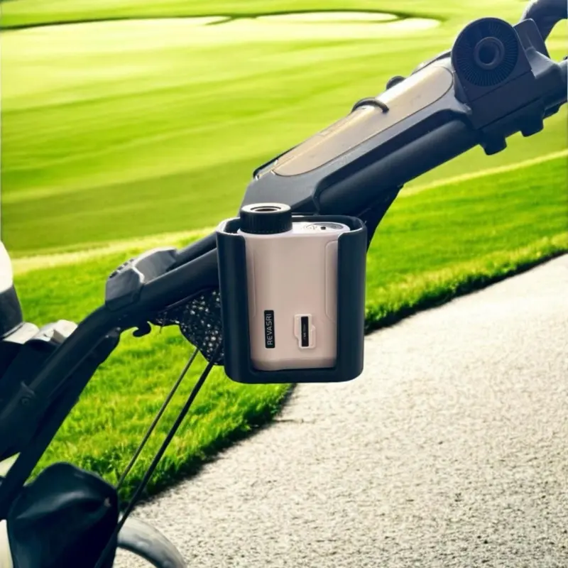 RangeLock Golf Rangefinder Mount for Push Carts – CaddyTek & Clicgear Compatible