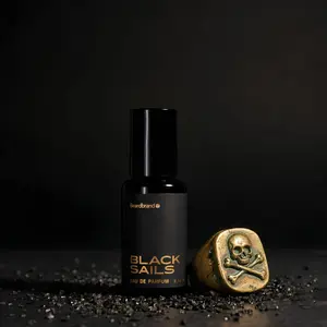 Black Sails Men's Cologne - Bold Woody, Bourbon, Spicy, Woody Aquatic Scents, EDP Fragrances, Skin-Activated, Mini Men's Fragrance Long Lasting Perfumes