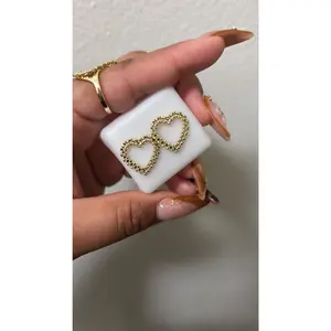Pretty & Paid Heart Earrings