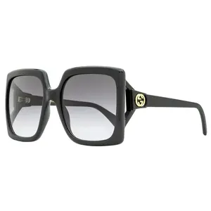 Gucci Square Sunglasses GG0876S 001 Black 60mm 876