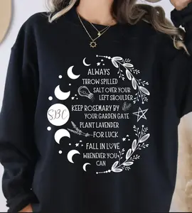 Practical Magic Salt Rosemary Lavender Love Sweatshirt Casual Pullover