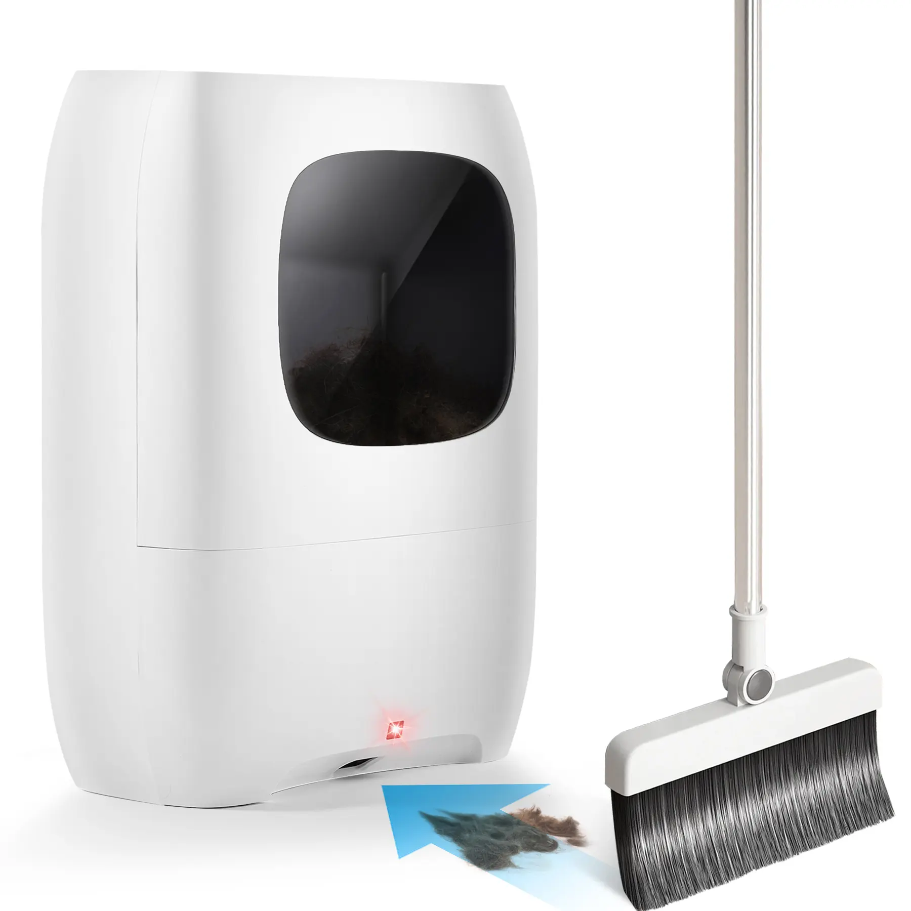 Deals for You, Touchless Vacuum, Automatic Dustpan, Great for Sweeping Pet Hair Food Dirt Kitchen - Ultra, Large Capacity, Strong Suction Power with Warranty