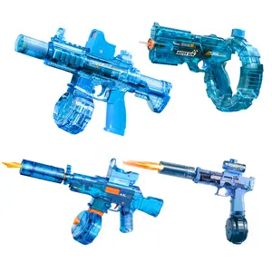2026 #Summervibes New Automatic Electric Water Gun Large Capacity Powerful Spray Super Long Shooting and Lighting Function with USB Charging Cable for Long Life. Durable and Convenient Flame Spray Toy Water Gun.Perfect Gift for Adults and Children