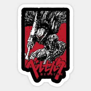Berserk anime sticker