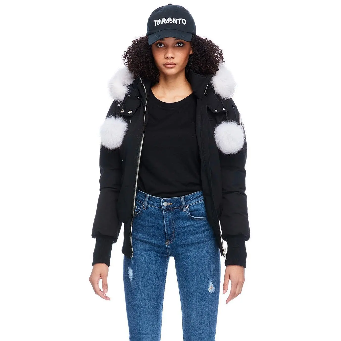 MOOSE KNUCKLES DEBBIE BOMBER Womens Apparel MOOSE KNUCKLES DEBBIE BOMBER Womens Apparel