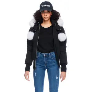 MOOSE KNUCKLES DEBBIE BOMBER Womens Apparel