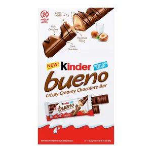 Kinder Bueno Crispy Creamy Chocolate Bar – 20 Count (1.5 oz Each)