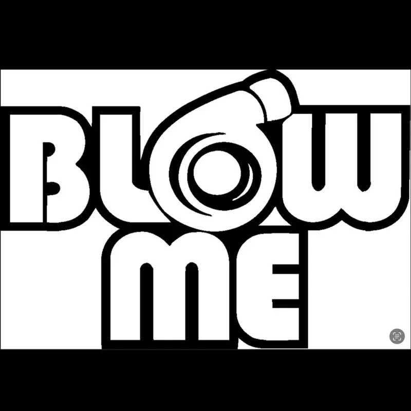 BLOW ME sticker decal