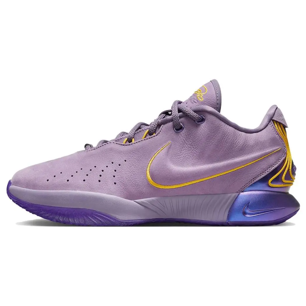 Nike LeBron 21 Purple Rain' Low Top Basketball Shoes Men's FV2345-500