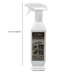 Decontamination and rust removal spray 473ml, safe and effective rust and radioactive dust removal, suitable for all vehicle surfaces, wheel hub cleaner, effectively remove rust from car door handles, exhaust tailpipes and headlights Protection Fuel