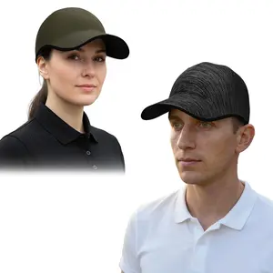2Pcs High-Quality Seamless Baseball Caps. Resilient and Wrinkle-Resistant; Washable, Breathable, and Sun-Protective. Lightweight and Portable—Lighter than a Mobile Phone—They Fit Easily into Your Pocket for Use Anytime, Anywhere. Unisex Design.