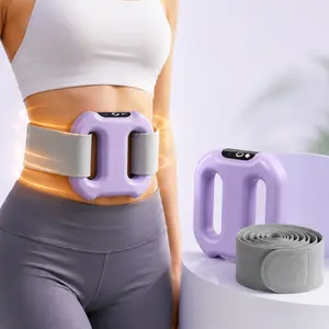 2026 New Fascia Ring R10 Mini Muscle Recovery Device, Adjustable Strap Waist & Back Massager, Cordless Rechargeable Portable Vibration Massager for Home Fitness & Gifts