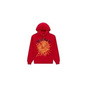 Sp5der OG Web V2 Hoodie Red (men) by StockX