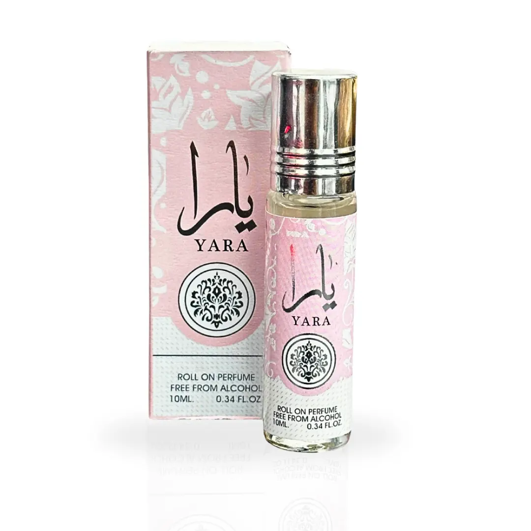 Yara Roll On Perfume Oil CPO 10ml (0.34 oz) by Ard Al Zaafaran – Long Lasting Women’s Perfume Oil