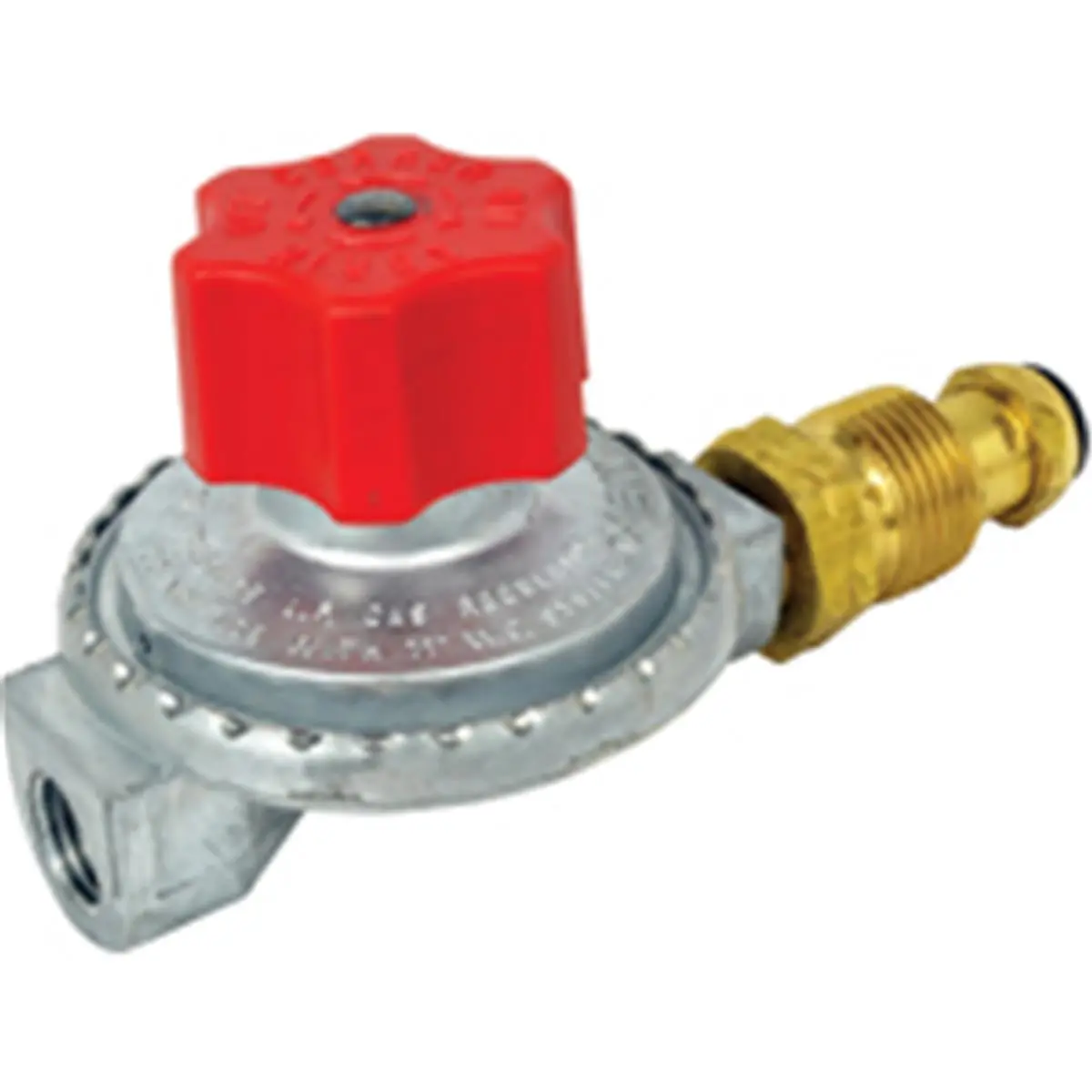 Mr Heater F273719 High Pressure Regulator with P.O.L. Fitting, Full Flow, Compatible with Torches & Fish Cookers, 0-20 psi Range, 400000 Btu, 0.88 lbs, 13.25x6.5x6.25 in Dimensions