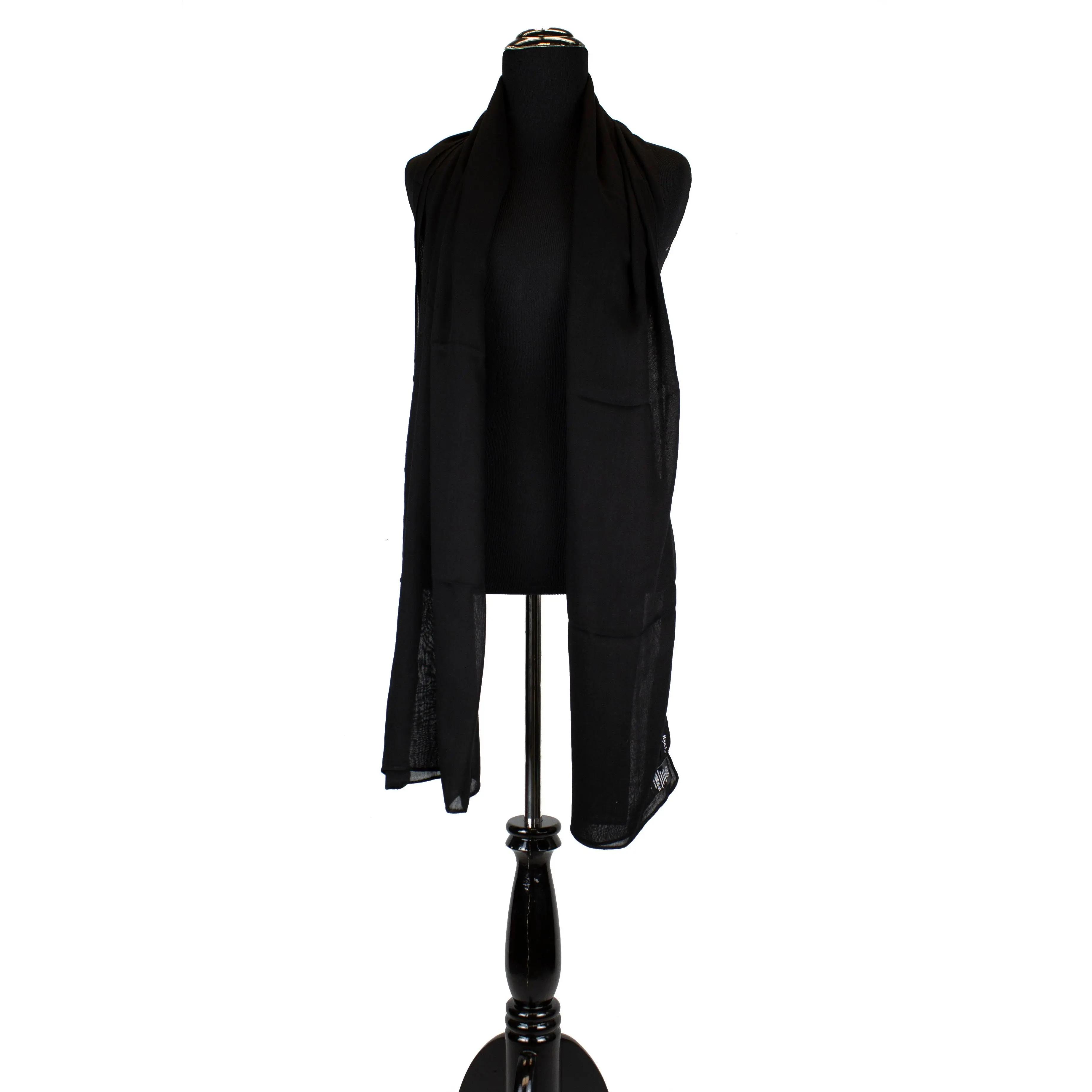 Yingxiu Love (Rayon/Cotton) Solid Color Hijabs (175cm×130cm)red classic long scarf wrap scarve scarf one piece Breathable Everyday Use