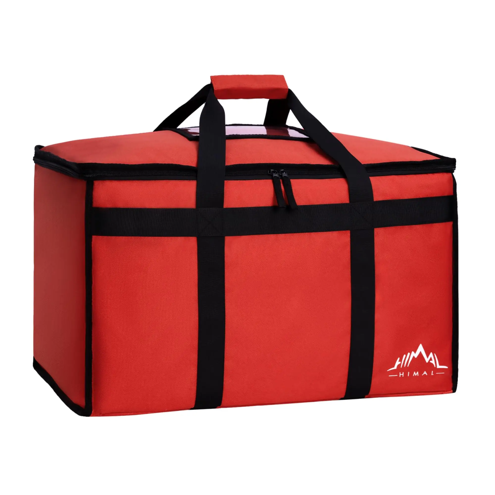 Himal Outdoors Insulated Food Delivery Bag XXXL-23Wx15Hx14D inches Premium Insulated Grocery Bag for HOT/COLD Food Delivery, Fit for Uber Eats, Doordash, Commercial Catering Transportation