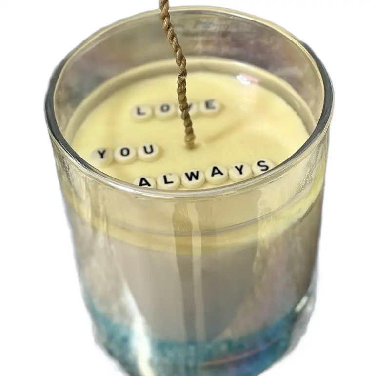 Hidden Message Candle