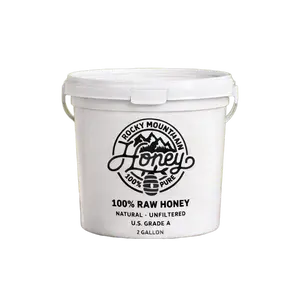 Clover 100% Raw Honey - 2 Gallon Bucket