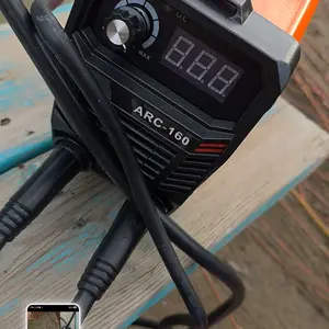 FirmOak MMA-315 110V Mini Welder Portable Stick Welder with Hot Start Arc Force Anti-Stick IGBT Inverter Supports E6013/E6011/E7018 Rods Ideal for Home Use & DIY Gift