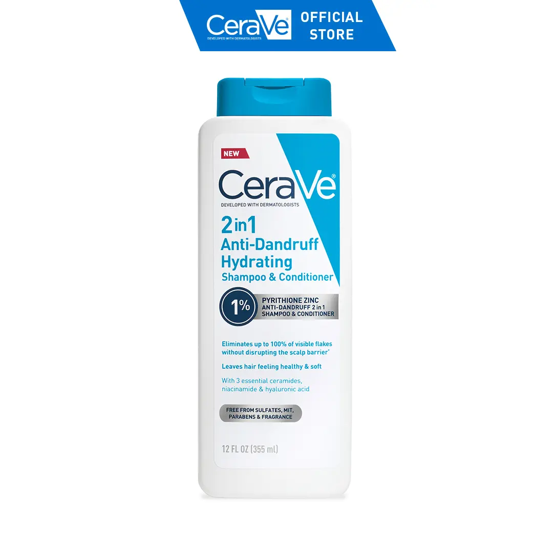 CeraVe Anti Dandruff 2-in-1 Hydrating Shampoo 12oz CeraVe Anti Dandruff 2-in-1 Hydrating Shampoo 12oz