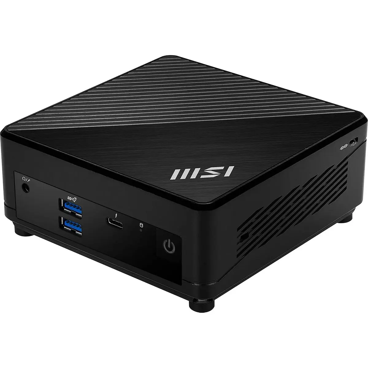 MSI Cubi 5 12M-401US Mini Desktop Computer, Intel Core i3-1215U 1.2GHz, 8GB RAM, 500GB SSD, Windows 11 Pro, Black