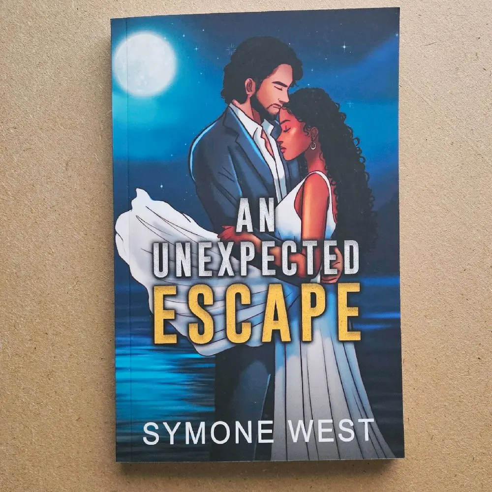 An Unexpected Escape signed paperback bwwm mafia romance book