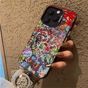 Compatible with Iphone Models 16, 16 Plus, 16 Pro, 16 Pro Max, 15, 15 Plus, 15 Pro, 15 Pro Max, 14, 14 Plus, 14 Pro, 14 Pro Max, 13, 13 Pro, 13 Pro Max, 12, 12 Pro, 12 Pro Max, 11, 11, 11 Pro Max, 7, 8, And XS. This Creative Graffiti Phone Case Is Stylish