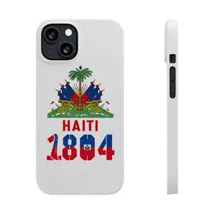 Haiti Flag Phone Case, Haiti 1804 Tough Phoen Case, Friend Gift, Accessories, Phone Cover for iPhone