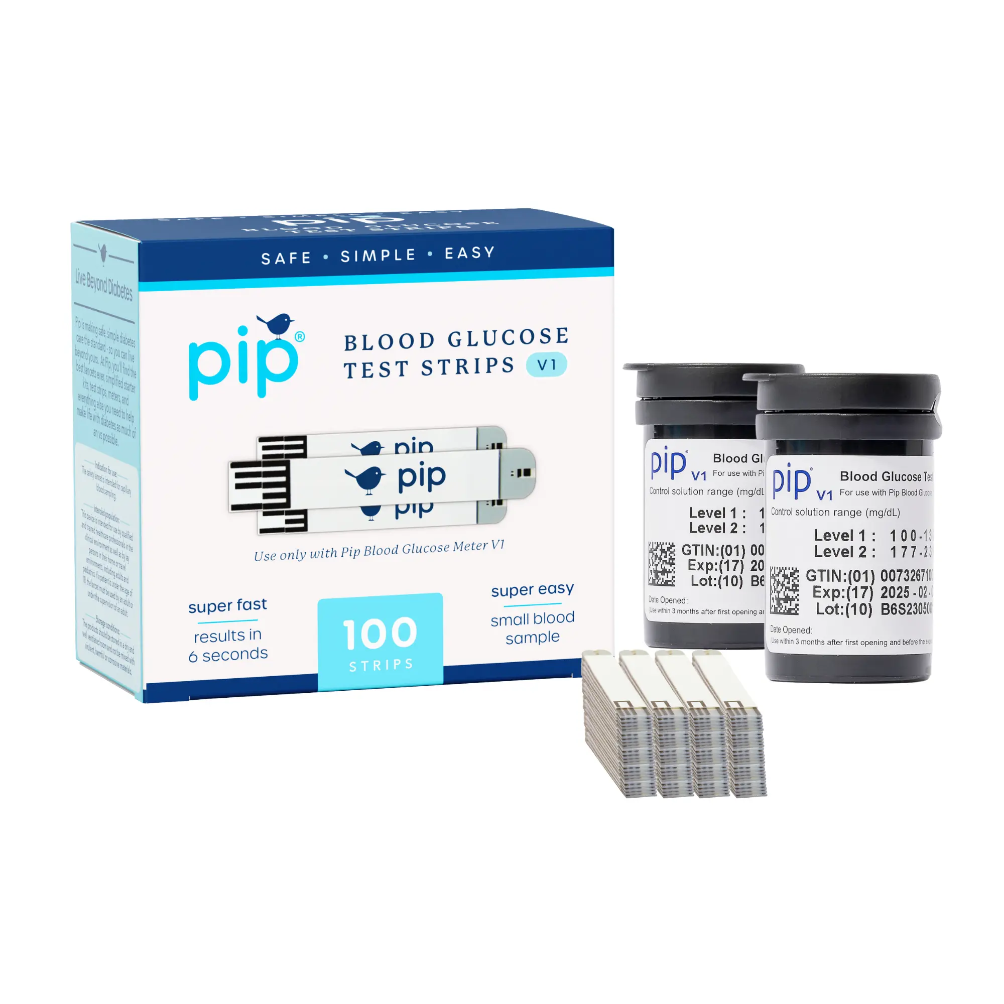 Pip Test Strips