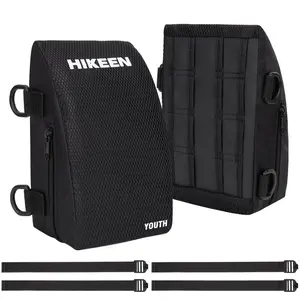 Hikeen Baseball Catcher Knee Supports Catcher Knee Pads for Baseball Softball with Removable Sponge Block Catchers Knee Wedge Catcher Knee Support Gear for Youth Kids