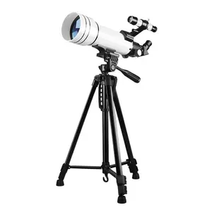 Lightweight Refractor Telescope 70mm Portable Telescope with Smartphone Adapter